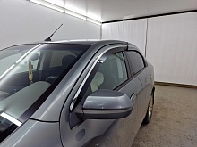 Дефлекторы окон 2D с хром накладками 4 шт. для Ravon R4