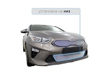 Защитная сетка радиатора низ для Kia Ceed III