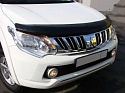Дефлектор капота темный для Mitsubishi L200 V