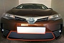 Зимняя заглушка радиатора к съемной сетке для Toyota Corolla XI (E160, E170,Е180) Рестайлинг