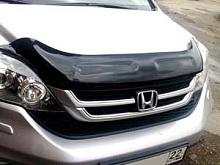 Дефлектор капота темный для Honda CR-V III Рестайлинг