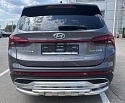 Защита заднего бампера с перемычками d60/42 мм для Hyundai Santa Fe IV Рестайлинг