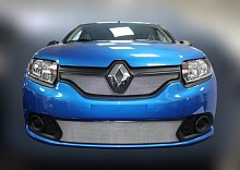 Комплект сеток chrome верх и низ (Access, Confort) для Renault Logan II