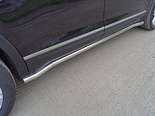 Пороги труба 60,3 мм для Volkswagen Teramont I