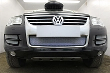 Защитная сетка радиатора низ для Volkswagen Touareg I Рестайлинг
