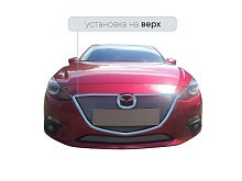 Защитная сетка радиатора верх для Mazda 3 III (BM)