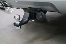 Фаркоп с типом шара Е нерж. для Kia Mohave I Рестайлинг 2