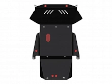 Защита картера и КПП для Nissan Terrano II Рестайлинг