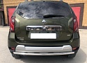 Защита заднего бампера d42 мм для Renault Duster I Рестайлинг