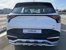 Защита заднего бампера двойная с перемычками d60/42 мм для Kia Sportage V