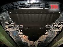 Защита радиатора, картера и КПП (3 части) для BMW 5 серии V (E60/E61) Рестайлинг