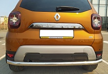 Защита заднего бампера d60 мм для Renault Duster II