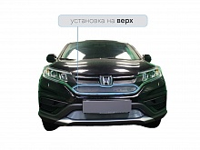 Защитная сетка радиатора верх для Honda CR-V IV Рестайлинг