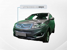 Защитная сетка радиатора верх 3 части для Chery Tiggo 5 I