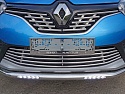 Решетка радиатора верх 16мм для Renault Kaptur I