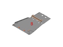 Защита картера и КПП (установка невозможна без ALF1205st) для Lexus LX III Рестайлинг