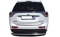 Защита заднего бампера d60 мм для Mitsubishi Outlander III Рестайлинг