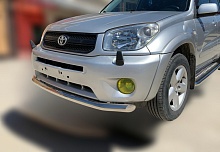 Защита переднего бампера d60 мм для Toyota RAV4 II (XA20)