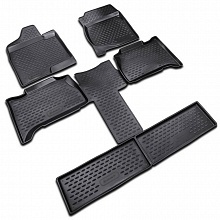 Коврики в салон полиуретан 6шт для Chevrolet Tahoe III