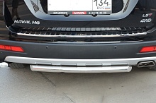 Защита заднего бампера d53 мм для Haval H6