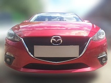 Комплект сеток black верх и низ для Mazda 3 III (BM)