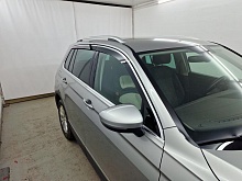 Дефлекторы окон 2D с хром накладками 6 шт. установка на хром молдинг для Volkswagen Tiguan II