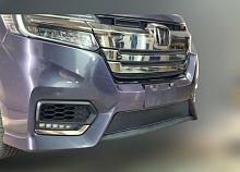 Защитная сетка радиатора верх 4 части для Honda Stepwgn V Рестайлинг