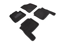 Коврики 3D ВОРС в салон для Hyundai Santa Fe II Рестайлинг