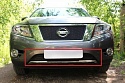Защитная сетка радиатора низ 2 части для Nissan Pathfinder IV