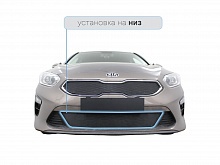 Защитная сетка радиатора низ для Kia Ceed II