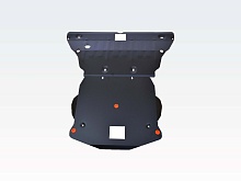 Защита картера и КПП (2 части) для Audi A4 V (B9)