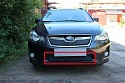 Зимняя заглушка радиатора к съемной сетке низ для Subaru XV I Рестайлинг
