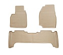 Коврики 3D в салон полиуретан 3 шт для Toyota Land Cruiser 100 Series