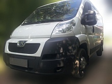 Комплект сеток black верх, центр, низ для Peugeot Boxer II