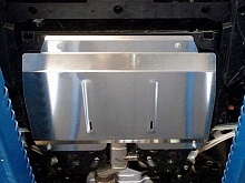 Защиты комплект (картер и КПП, бак, задний дифференциал) для Nissan Murano III (Z52)