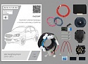 Комплект штатной электрики для фаркопа с блоком 7.2-7Pin для SsangYong Actyon I