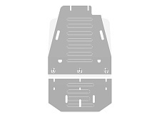 Защита КПП и РК (2 части) для MG RX8 I