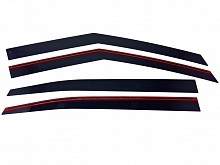 Дефлекторы окон 2D 4 шт. для Volkswagen Passat B7