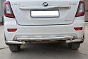 Защита заднего бампера угловая большая d53 мм для Lifan X60 I