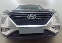 Комплект защитных сеток радиатора верх и низ для Hyundai Creta II