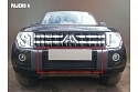 Защитная сетка радиатора для Mitsubishi Pajero IV
