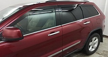 Дефлекторы окон 2D 6 шт для Jeep Grand Cherokee IV (WK2)