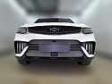 Комплект сеток chrome верх с камерой и низ с датчиками для Geely Tugella I Рест