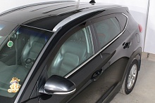 Дефлекторы окон 2D 4 шт для Hyundai Tucson III Рестайлинг