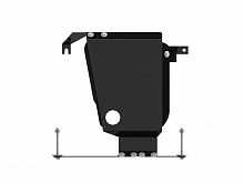 Защита редуктора для Kia Sorento IV