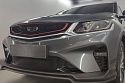 Комплект сеток black низ 2 части и центр для Geely Coolray I