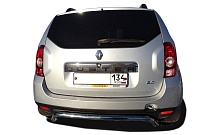 Защита заднего бампера скоба d53 мм для Renault Duster I