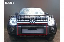 Защитная сетка радиатора для Mitsubishi Pajero IV