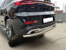 Защита заднего бампера d53 мм для EXEED TXL I