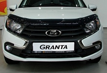 Дефлектор капота темный для LADA (ВАЗ) Granta I Рестайлинг